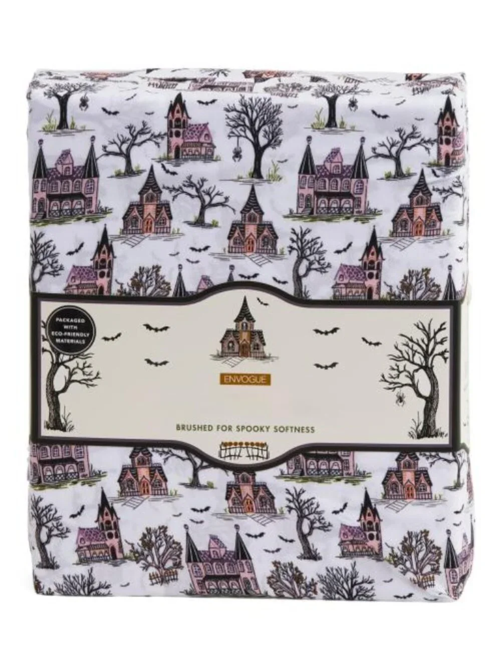 ENVOGUE Halloween Toile Sheet Set
